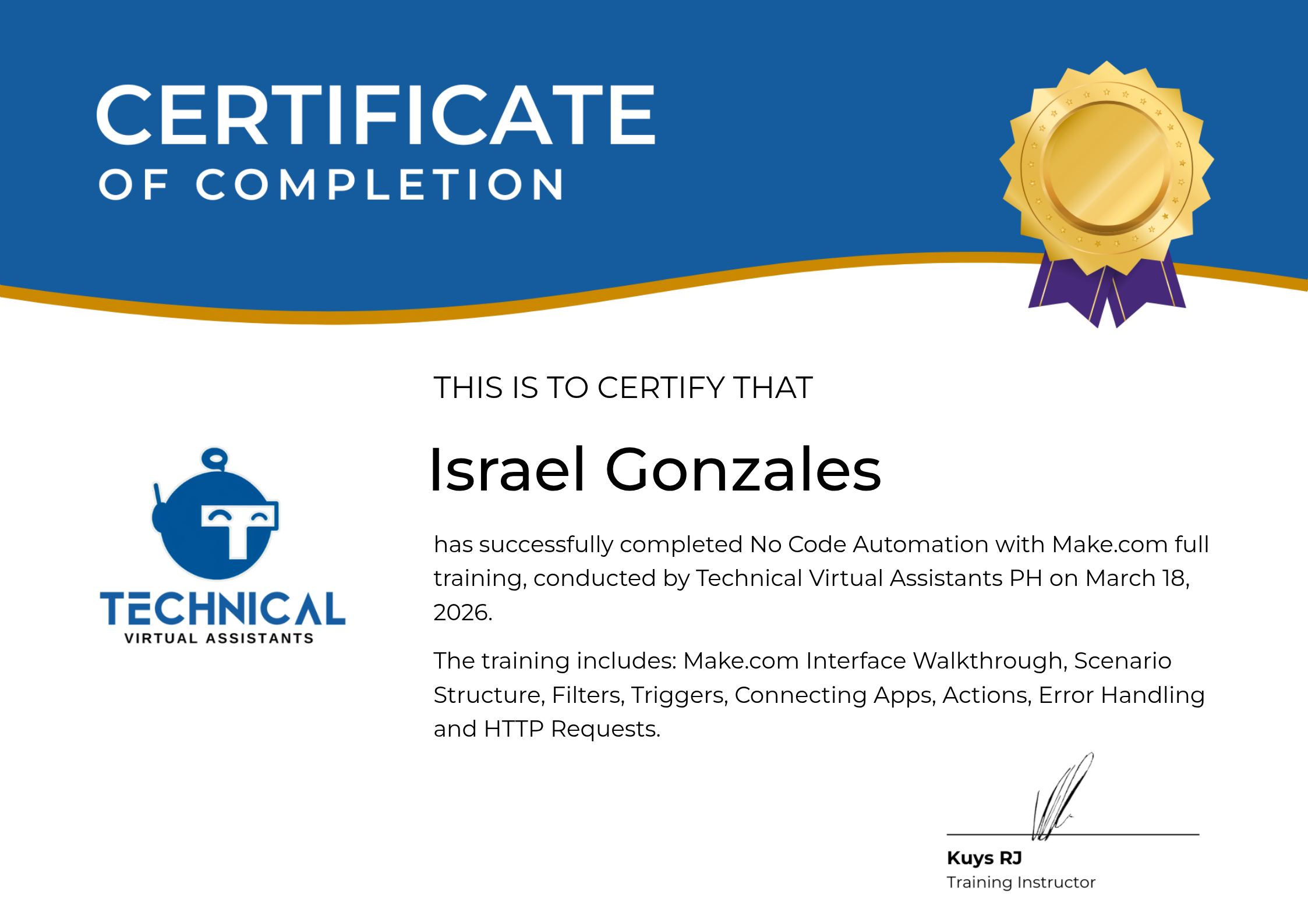 No Code Automation with Make.com