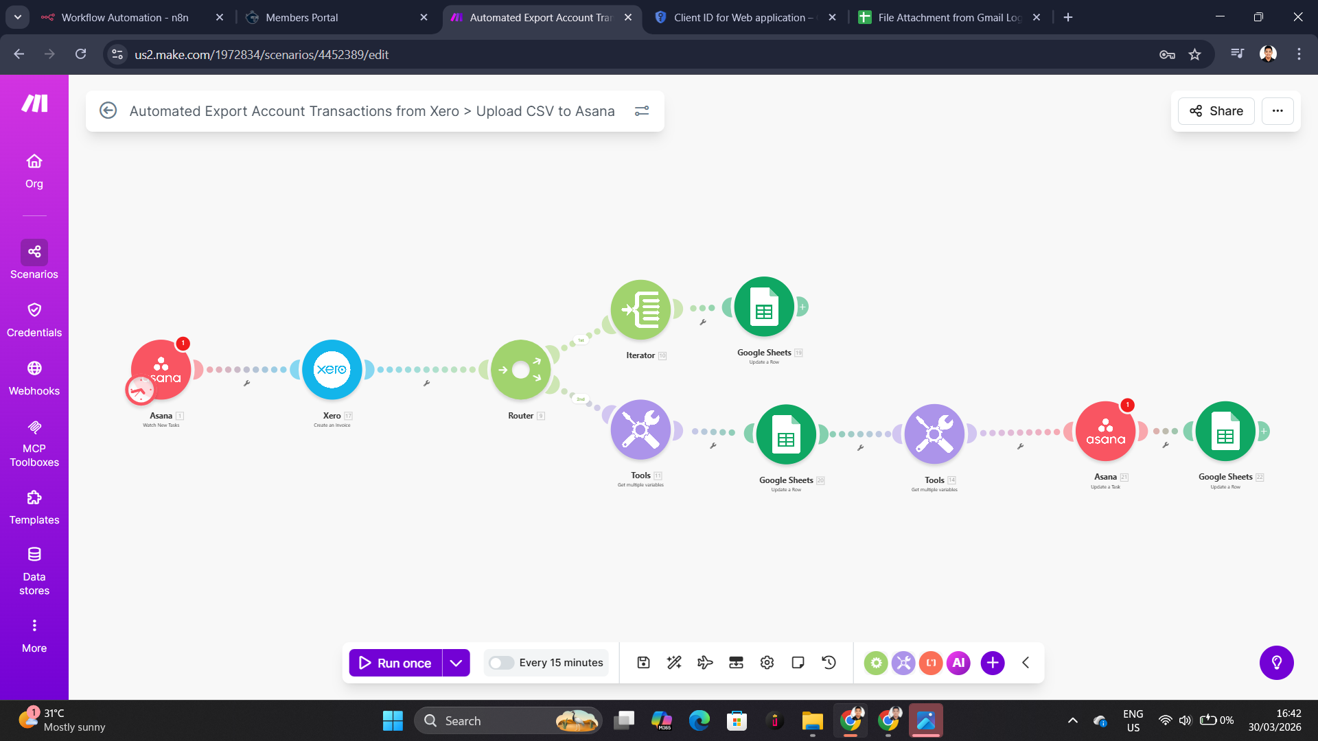 Xero Finance Sync Pipeline